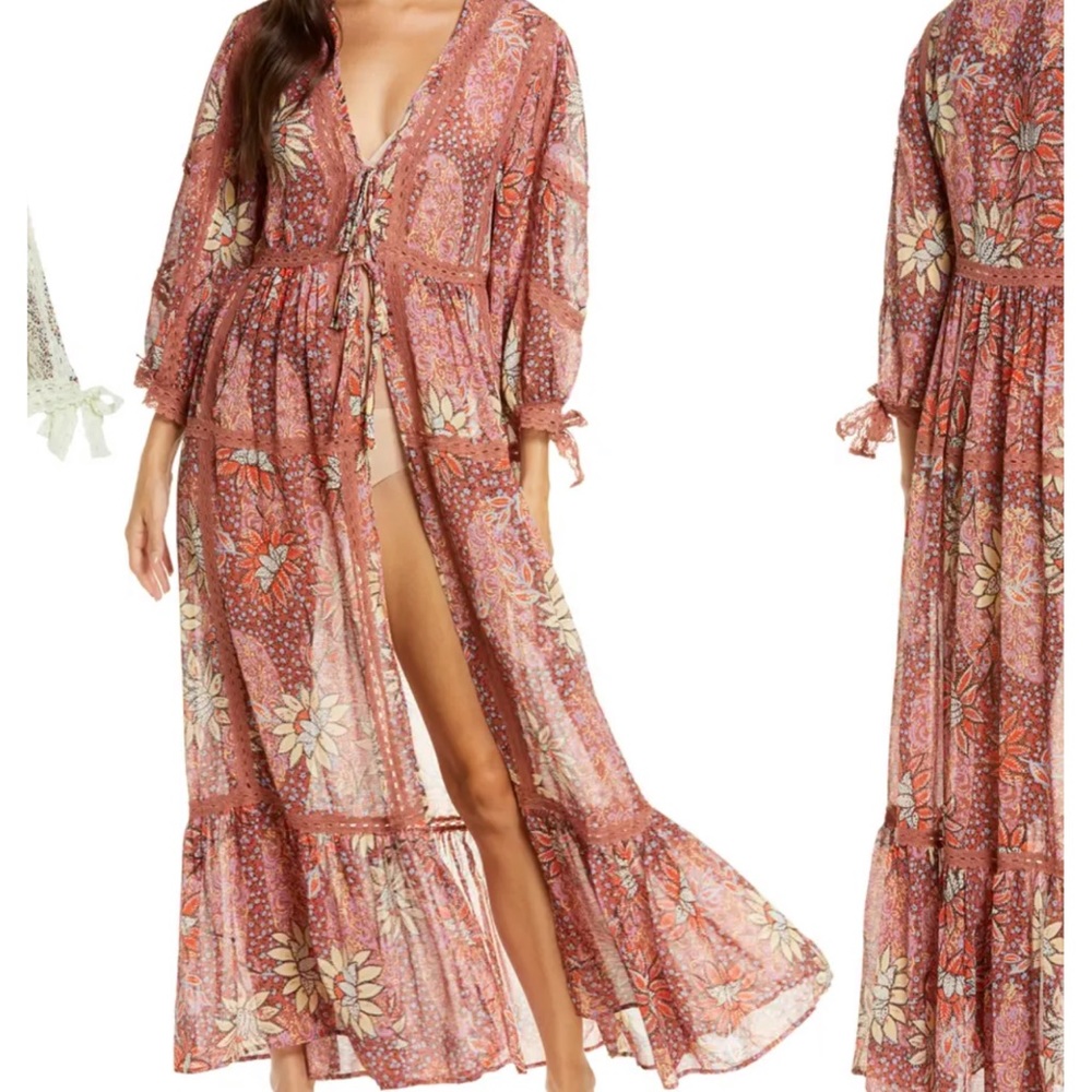 Free People Intimately FP Lace Long Robe